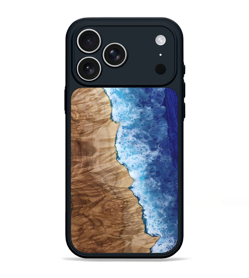 iPhone 17 Pro Max Wood Phone Case - Yetta (Coastal, 801818)