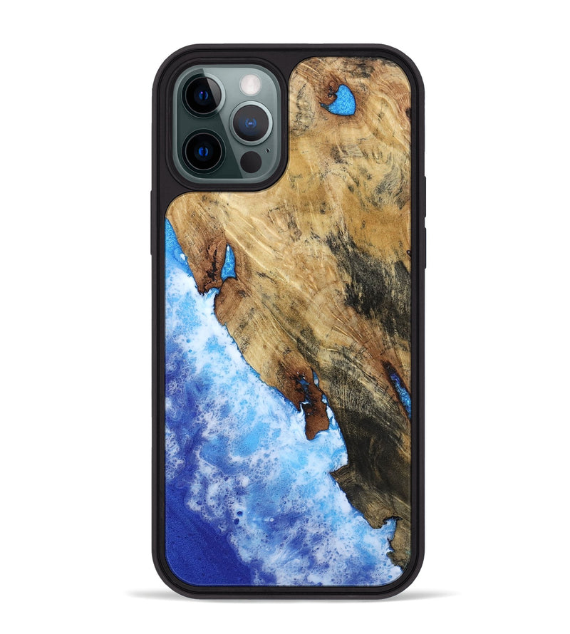 iPhone 12 Pro Max Wood Phone Case - Aliza (Coastal, 801820)