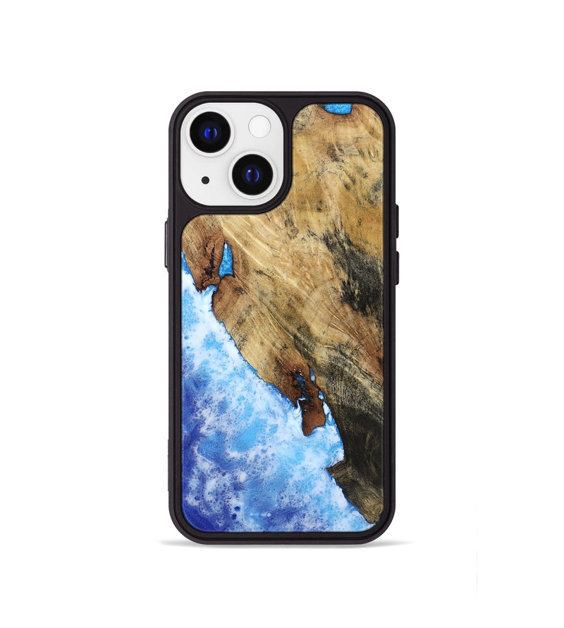 iPhone 13 mini Wood Phone Case - Aliza (Coastal, 801820)
