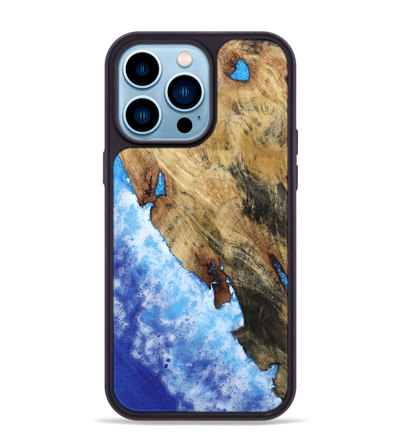 iPhone 14 Pro Max Wood Phone Case - Aliza (Coastal, 801820)