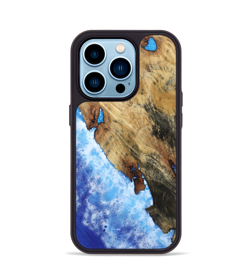iPhone 14 Pro Wood Phone Case - Aliza (Coastal, 801820)