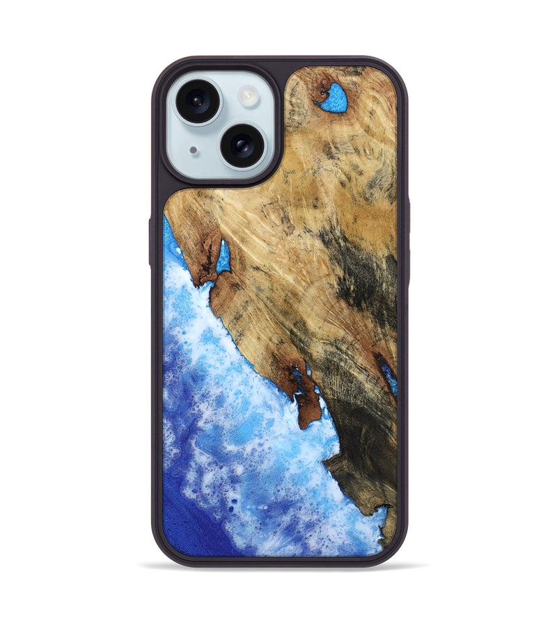iPhone 15 Wood Phone Case - Aliza (Coastal, 801820)