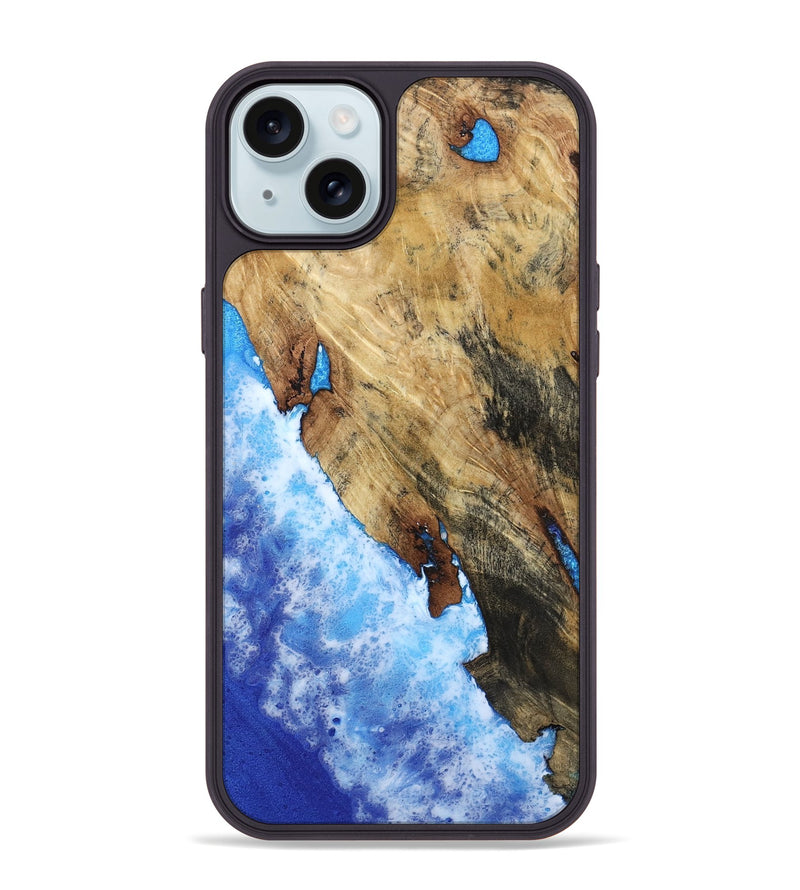 iPhone 15 Plus Wood Phone Case - Aliza (Coastal, 801820)