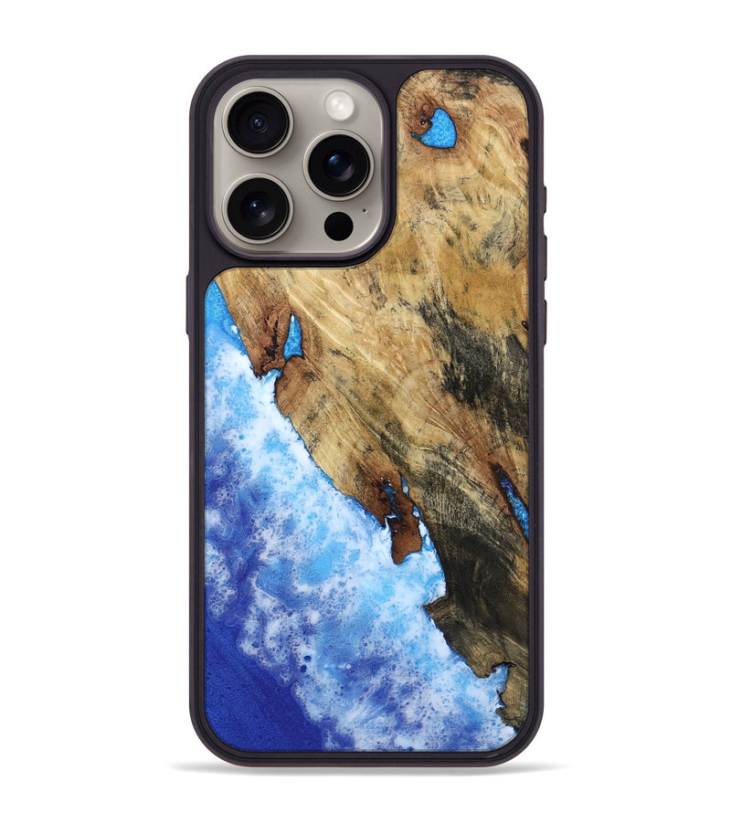 iPhone 15 Pro Max Wood Phone Case - Aliza (Coastal, 801820)