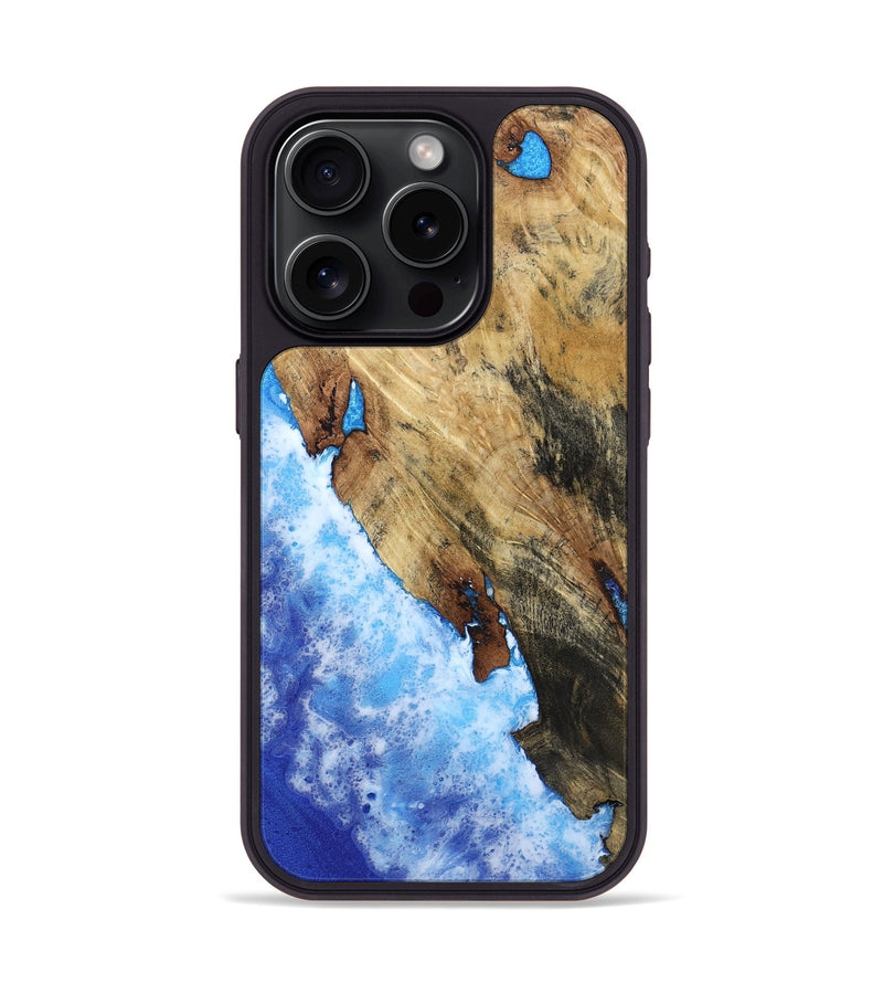 iPhone 15 Pro Wood Phone Case - Aliza (Coastal, 801820)