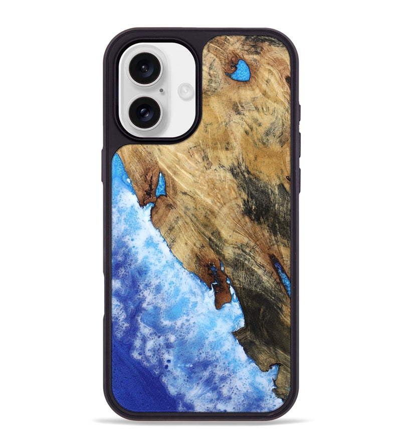 iPhone 16 Plus Wood Phone Case - Aliza (Coastal, 801820)