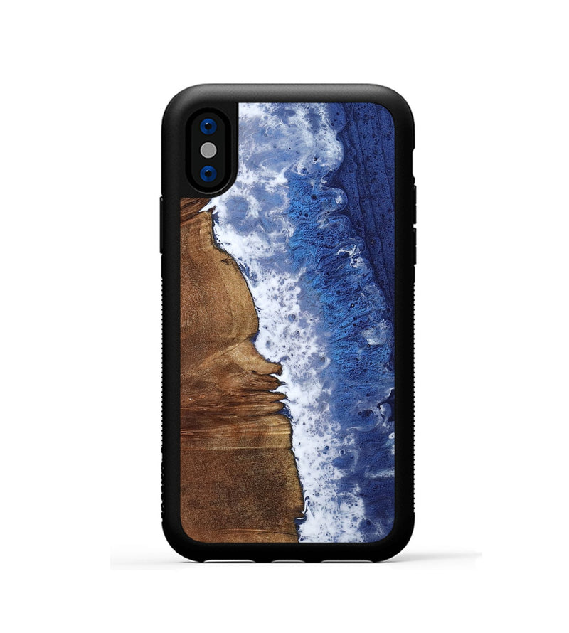 iPhone Xs Wood Phone Case - Luka (Coastal, 801823)