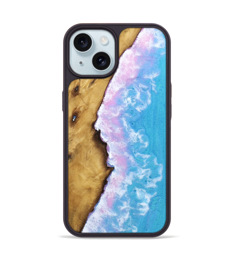 iPhone 15 Wood Phone Case - Quinn (Coastal, 801824)