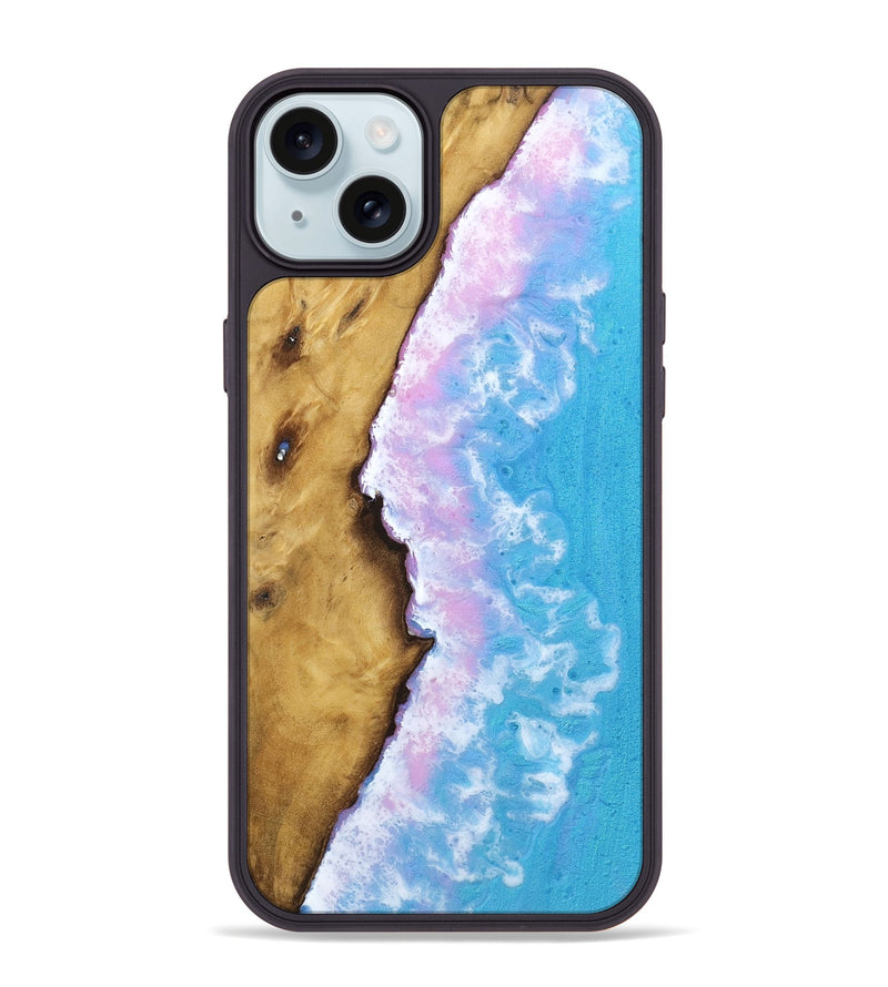 iPhone 15 Plus Wood Phone Case - Quinn (Coastal, 801824)