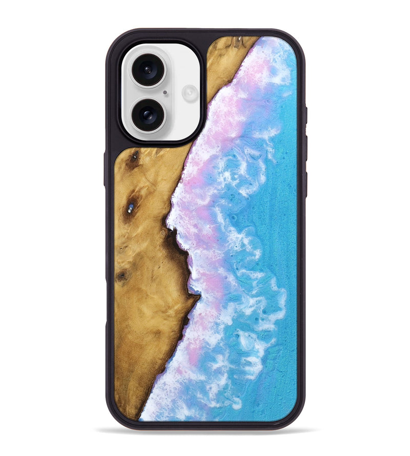 iPhone 16 Plus Wood Phone Case - Quinn (Coastal, 801824)