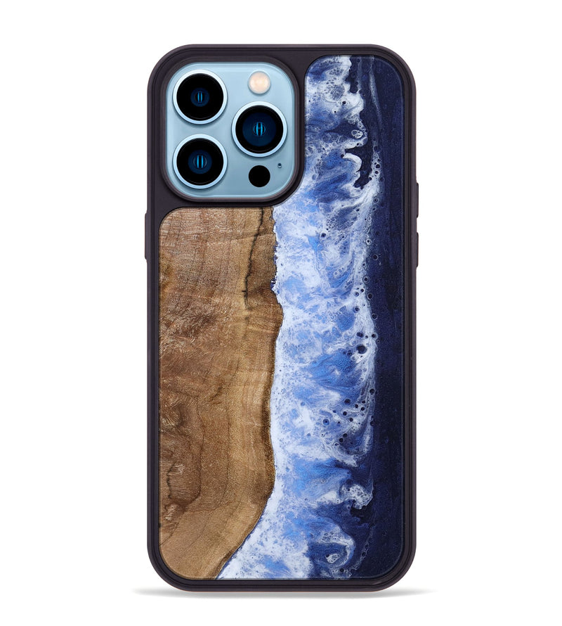 iPhone 14 Pro Max Wood Phone Case - Mollie (Coastal, 801825)
