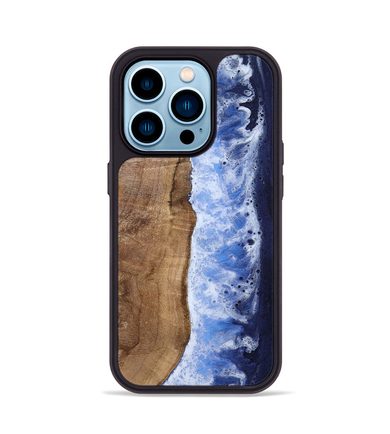iPhone 14 Pro Wood Phone Case - Mollie (Coastal, 801825)