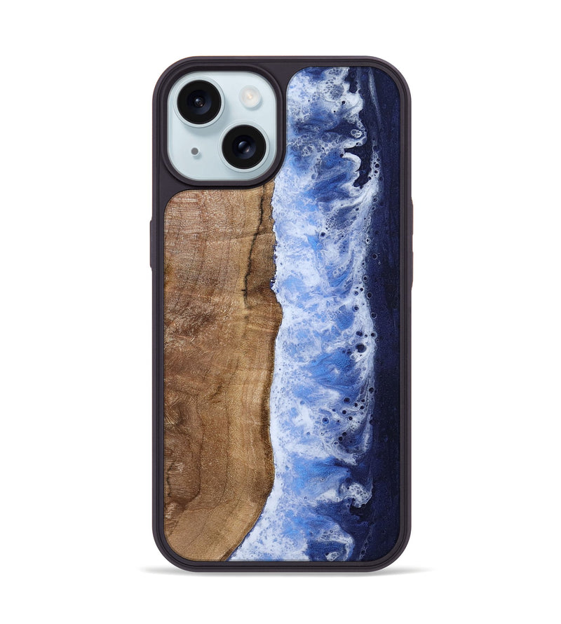 iPhone 15 Wood Phone Case - Mollie (Coastal, 801825)