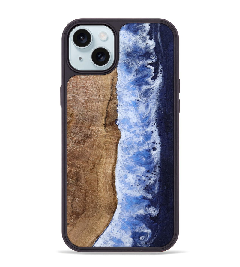 iPhone 15 Plus Wood Phone Case - Mollie (Coastal, 801825)