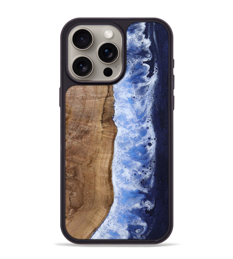 iPhone 15 Pro Max Wood Phone Case - Mollie (Coastal, 801825)