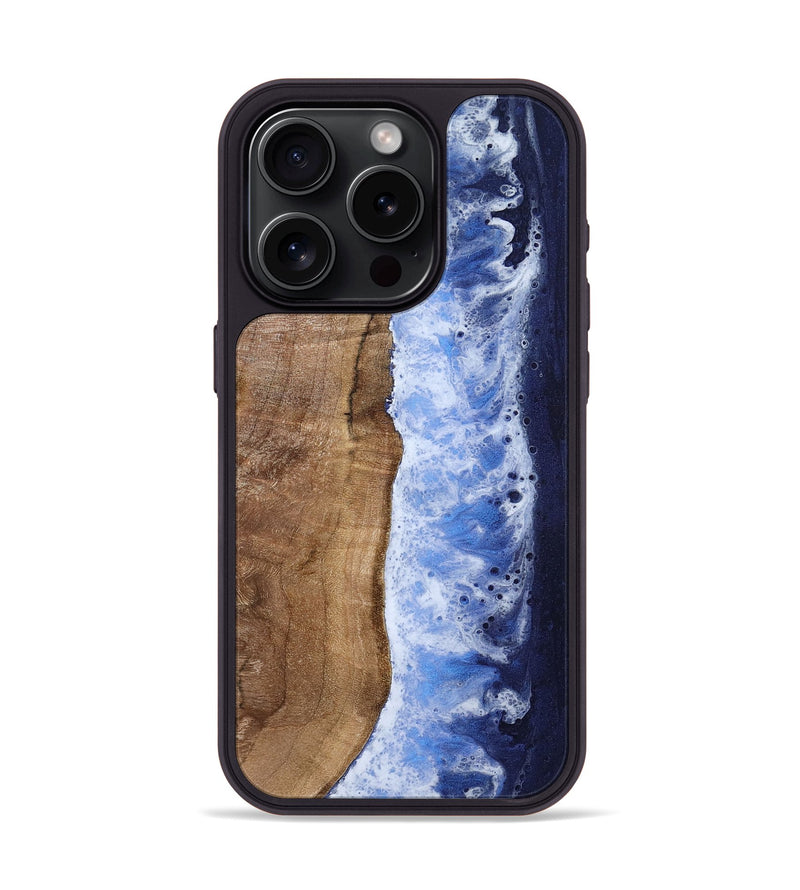 iPhone 15 Pro Wood Phone Case - Mollie (Coastal, 801825)