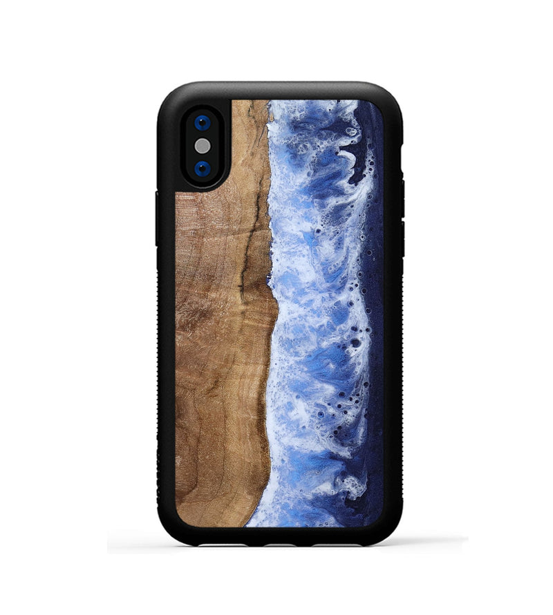 iPhone Xs Wood Phone Case - Mollie (Coastal, 801825)