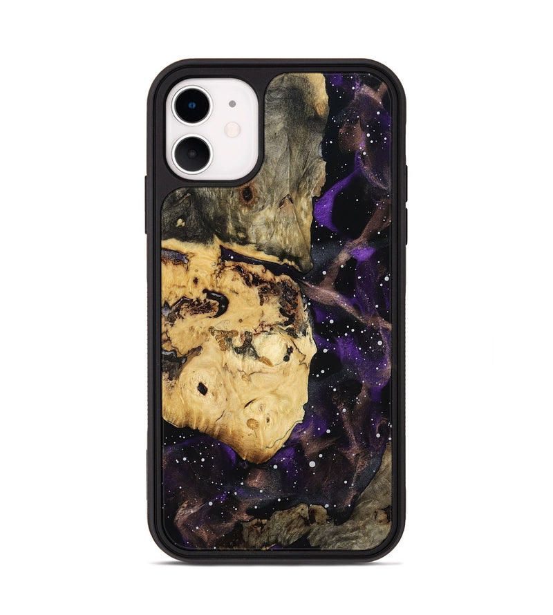 iPhone 11 Wood Phone Case - Vilma (Cosmos, 801829)