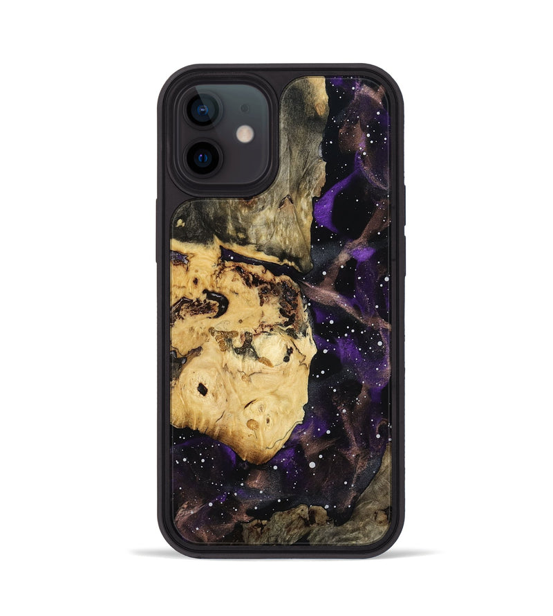 iPhone 12 Wood Phone Case - Vilma (Cosmos, 801829)
