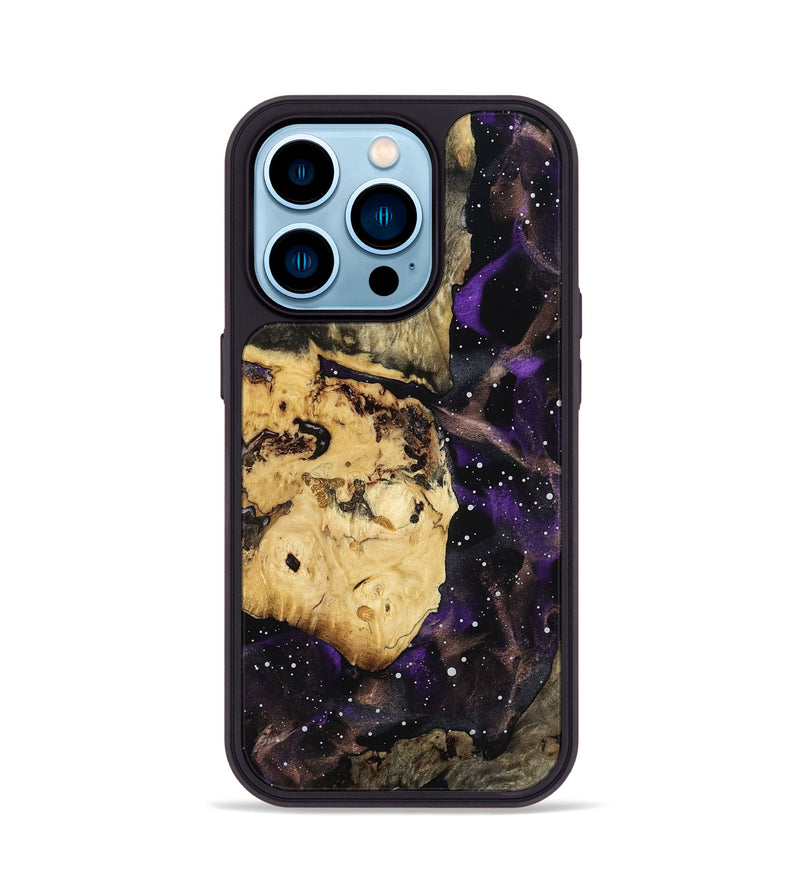 iPhone 14 Pro Wood Phone Case - Vilma (Cosmos, 801829)