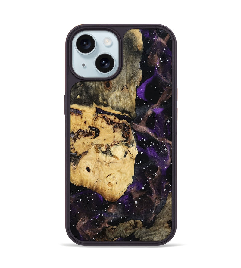 iPhone 15 Wood Phone Case - Vilma (Cosmos, 801829)