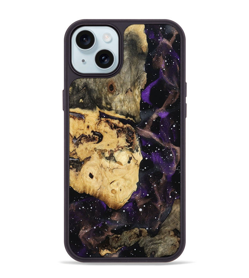 iPhone 15 Plus Wood Phone Case - Vilma (Cosmos, 801829)