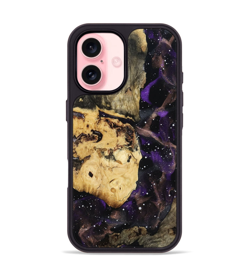 iPhone 16 Wood Phone Case - Vilma (Cosmos, 801829)