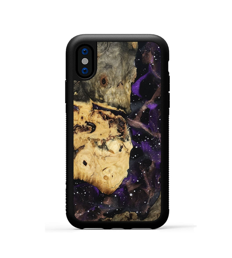 iPhone Xs Wood Phone Case - Vilma (Cosmos, 801829)