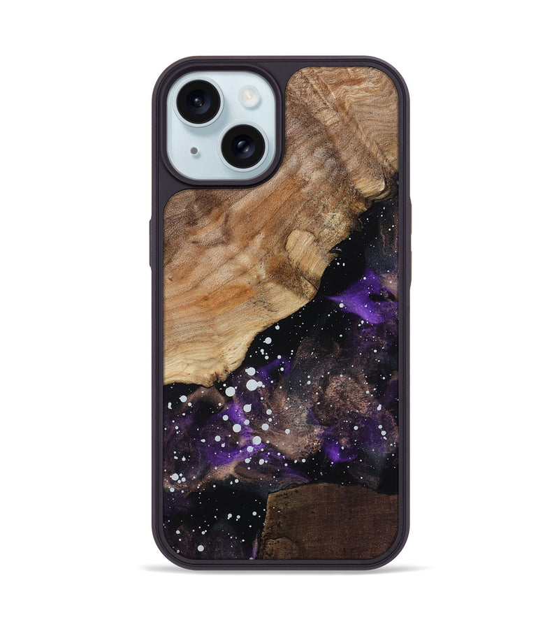 iPhone 15 Wood Phone Case - Avery (Cosmos, 801830)