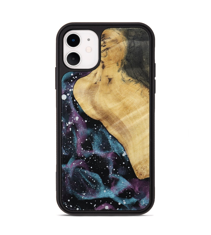 iPhone 11 Wood Phone Case - Emeline (Cosmos, 801832)