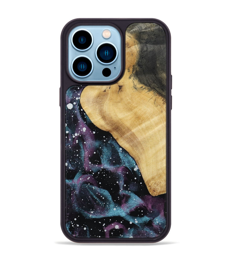 iPhone 14 Pro Max Wood Phone Case - Emeline (Cosmos, 801832)