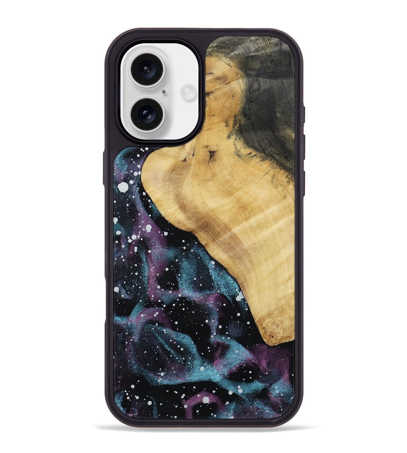iPhone 16 Plus Wood Phone Case - Emeline (Cosmos, 801832)