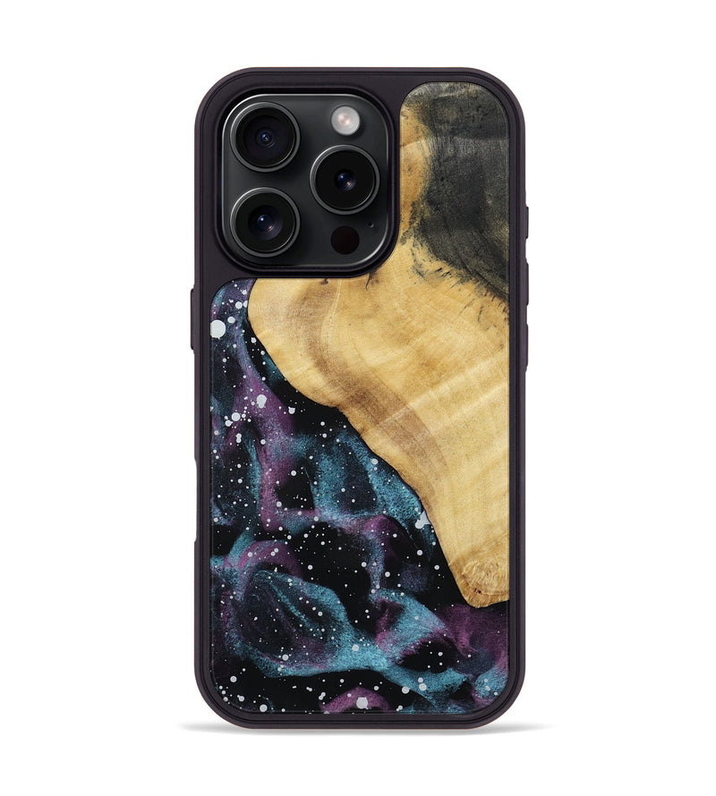 iPhone 16 Pro Wood Phone Case - Emeline (Cosmos, 801832)