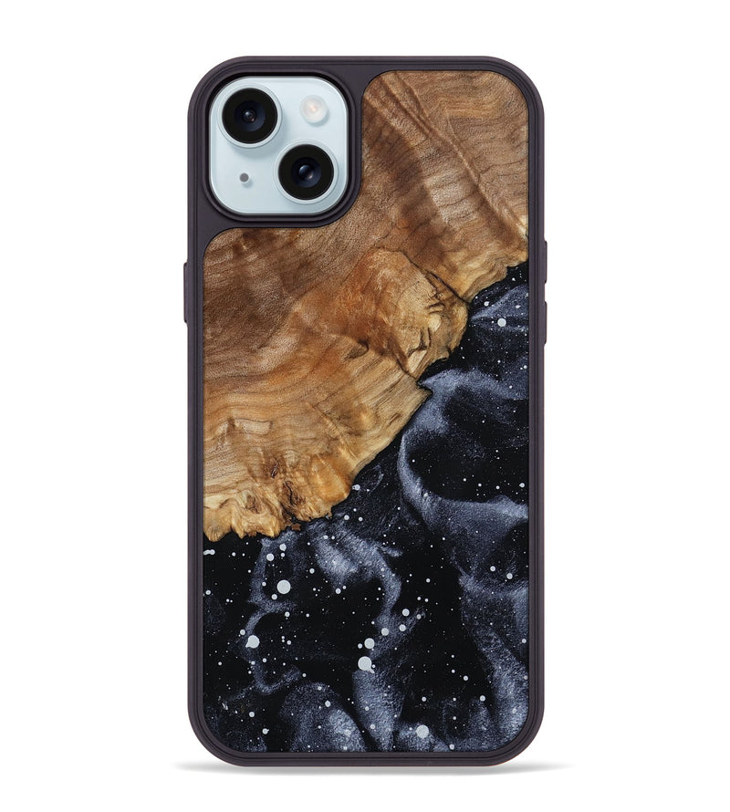 iPhone 15 Plus Wood Phone Case - Greta (Cosmos, 801833)