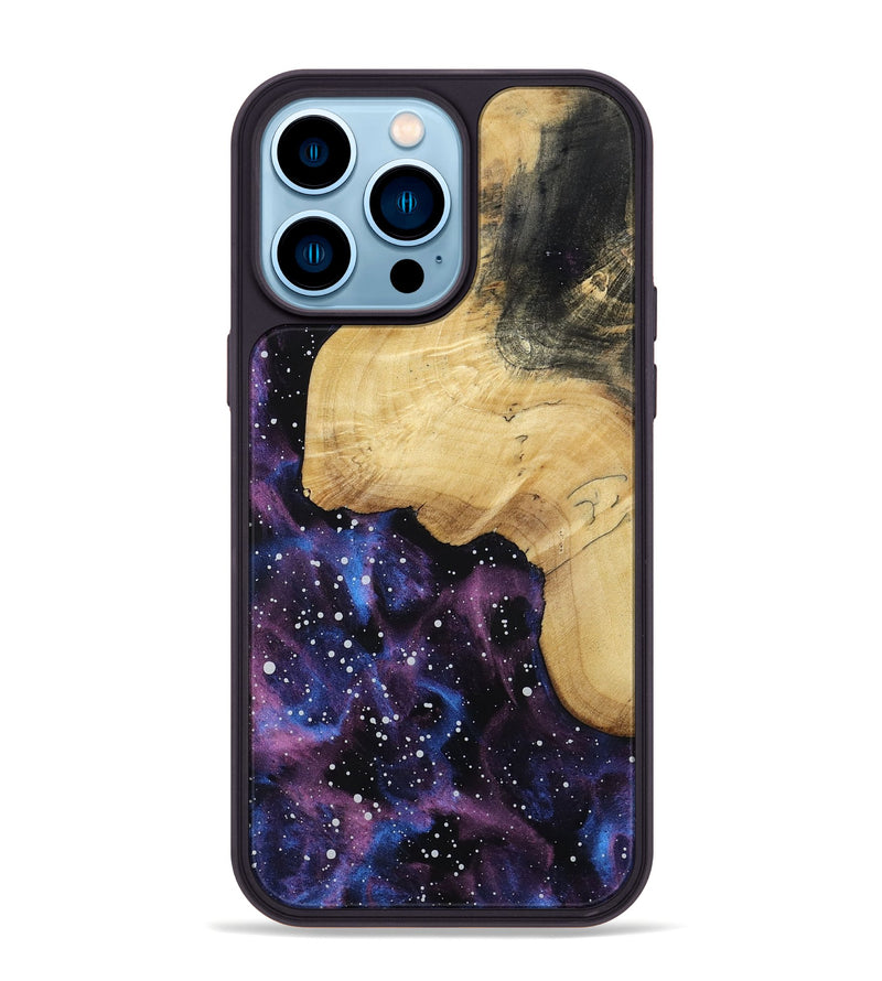 iPhone 14 Pro Max Wood Phone Case - Javon (Cosmos, 801834)
