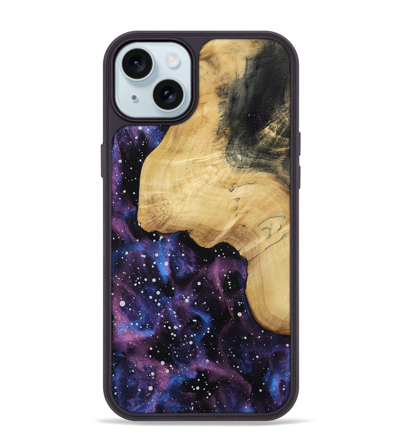 iPhone 15 Plus Wood Phone Case - Javon (Cosmos, 801834)