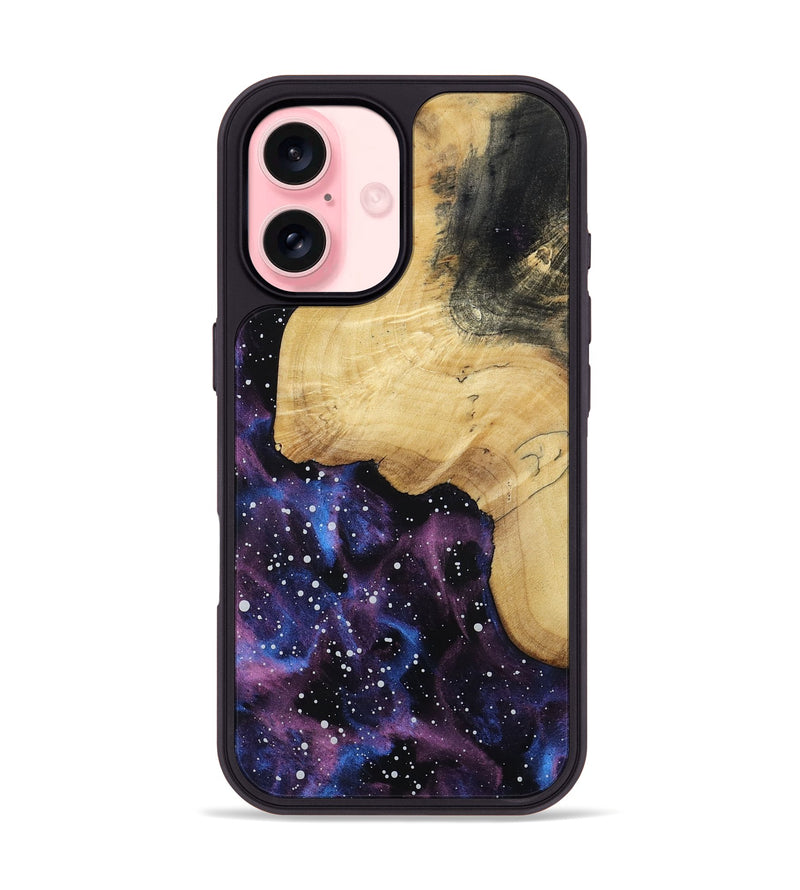 iPhone 16 Wood Phone Case - Javon (Cosmos, 801834)