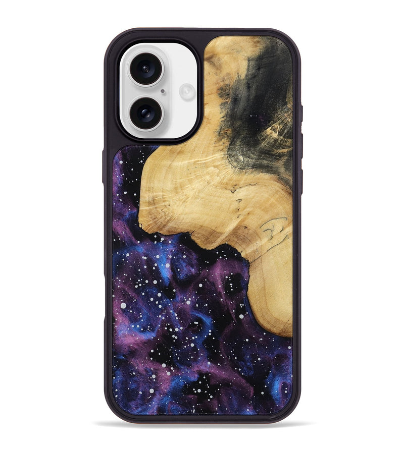 iPhone 16 Plus Wood Phone Case - Javon (Cosmos, 801834)