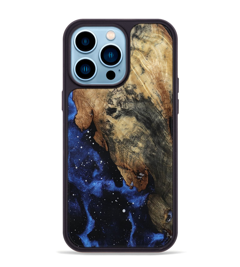 iPhone 14 Pro Max Wood Phone Case - Berry (Cosmos, 801835)