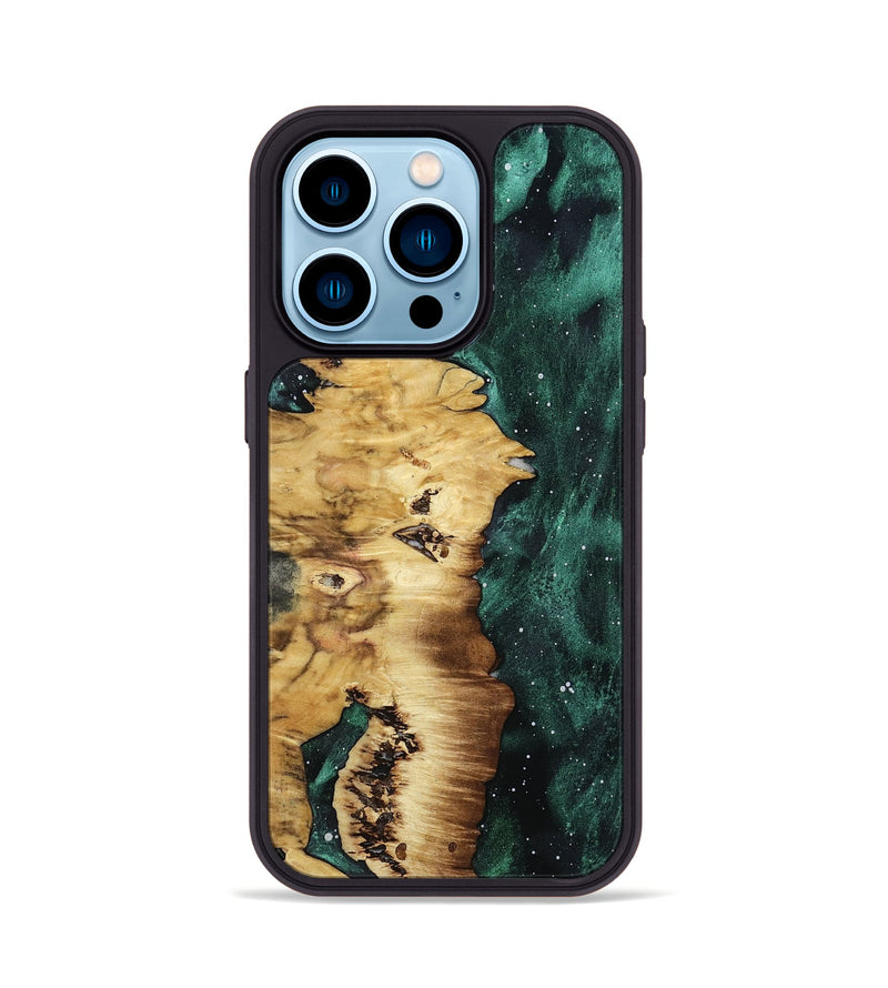 iPhone 14 Pro Wood Phone Case - Lorie (Cosmos, 801838)