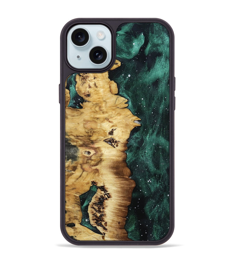 iPhone 15 Plus Wood Phone Case - Lorie (Cosmos, 801838)