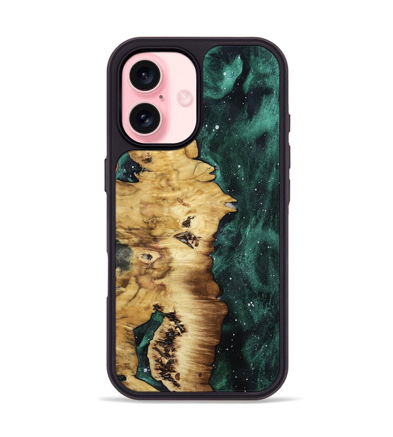 iPhone 16 Wood Phone Case - Lorie (Cosmos, 801838)
