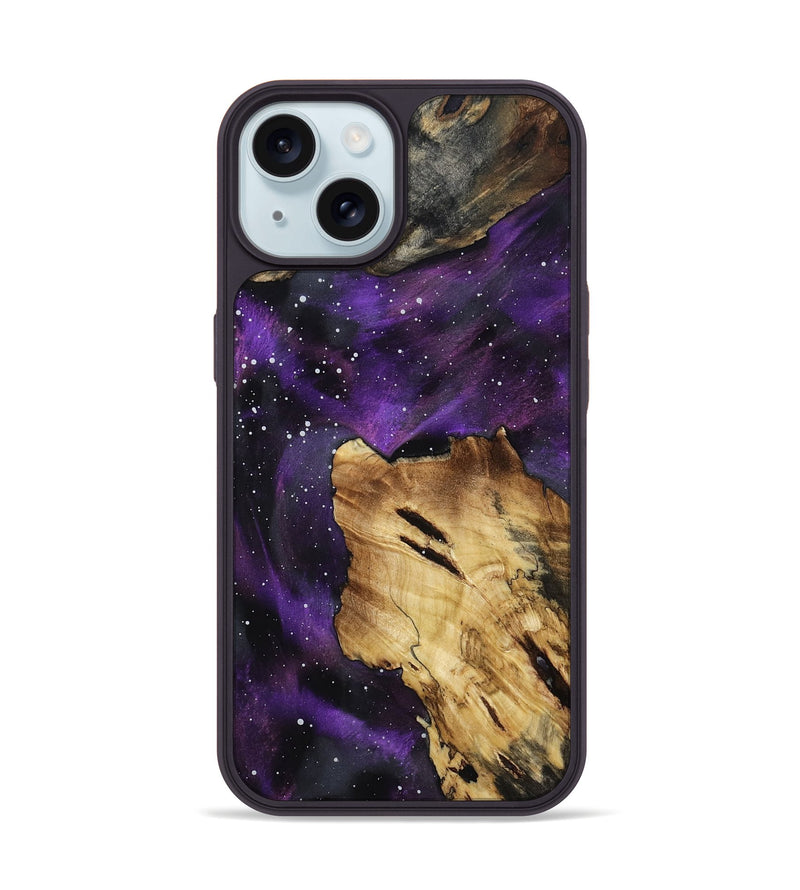 iPhone 15 Wood Phone Case - Adelia (Cosmos, 801839)