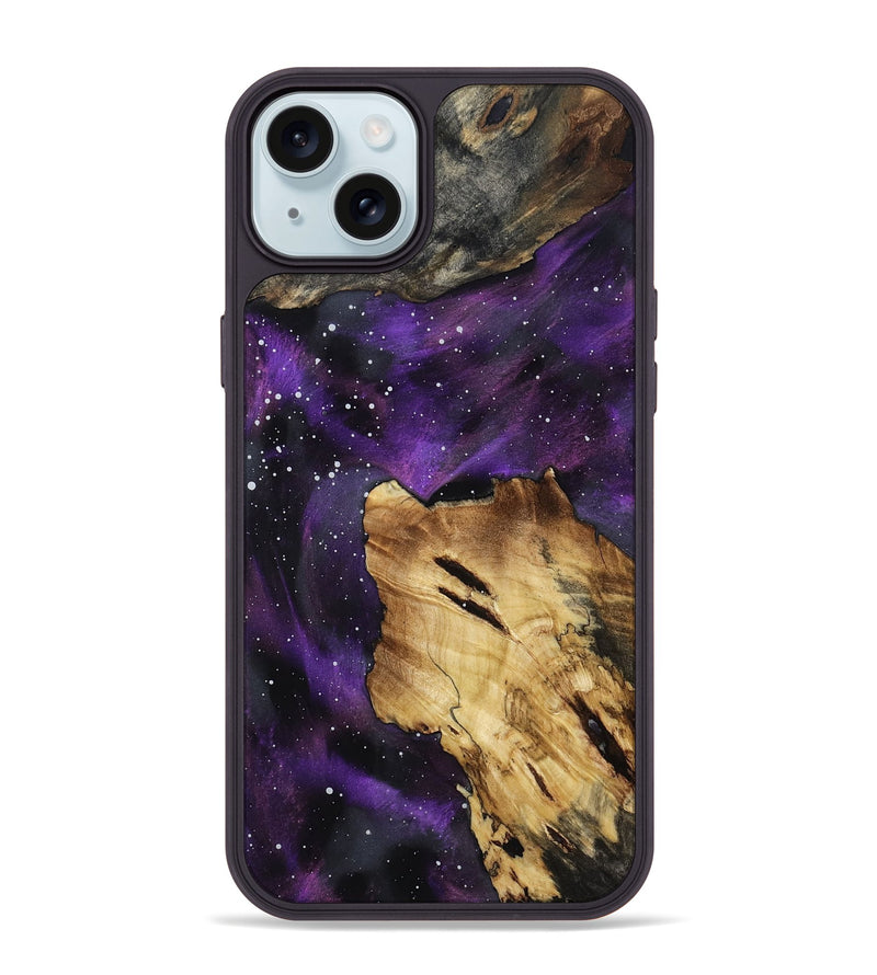 iPhone 15 Plus Wood Phone Case - Adelia (Cosmos, 801839)