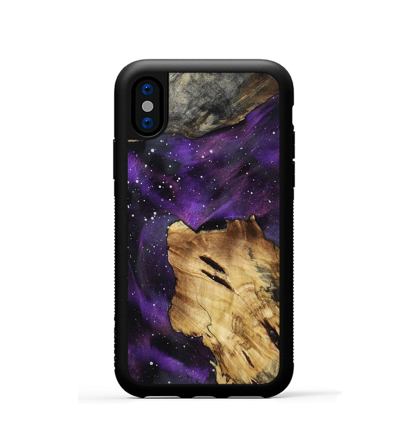 iPhone Xs Wood Phone Case - Adelia (Cosmos, 801839)