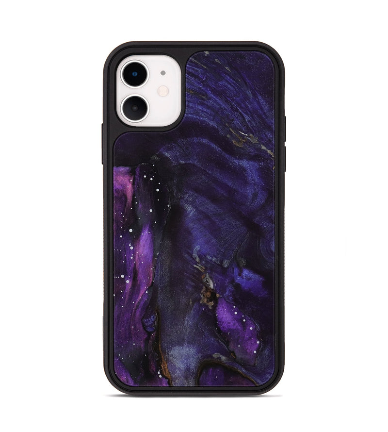 iPhone 11 Wood Phone Case - Dalia (Cosmos, 801840)
