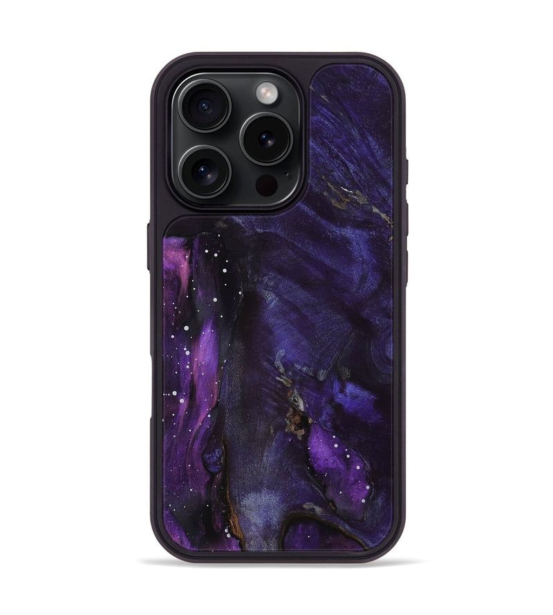 iPhone 16 Pro Wood Phone Case - Dalia (Cosmos, 801840)
