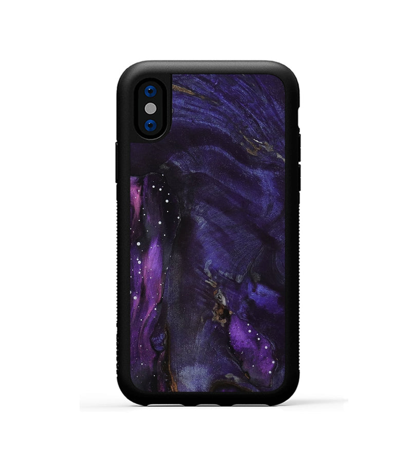 iPhone Xs Wood Phone Case - Dalia (Cosmos, 801840)