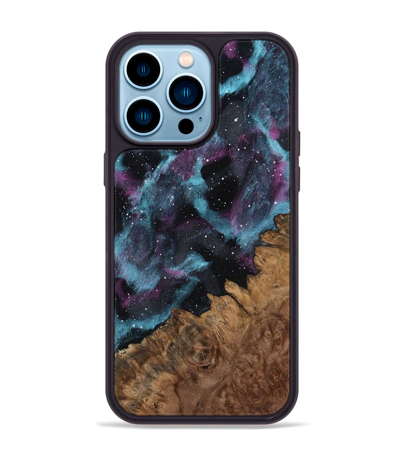 iPhone 14 Pro Max Wood Phone Case - Yulissa (Cosmos, 801841)