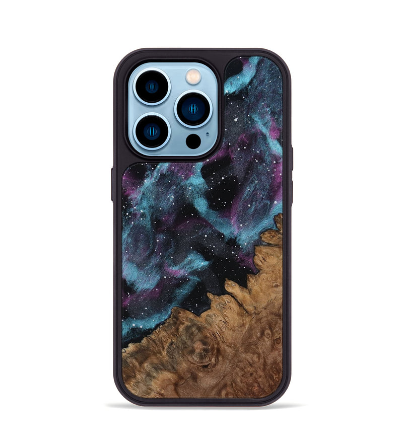 iPhone 14 Pro Wood Phone Case - Yulissa (Cosmos, 801841)